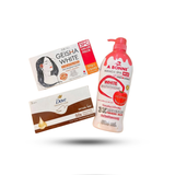 Holy Grail Body Trio | Geisha White Intense ( 3 bars)+ Dove ( 3 bars) + Abonne Lotion ( 500ml)