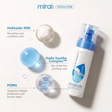 Mirai PDRN SPF30 Lotion Mist Hokkaido Milk | Moisturizing Sun Protection | Lightweight Body 100mlLotion