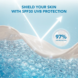 Mirai PDRN SPF30 Lotion Mist Hokkaido Milk | Moisturizing Sun Protection | Lightweight Body 100mlLotion