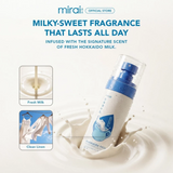 Mirai PDRN SPF30 Lotion Mist Hokkaido Milk | Moisturizing Sun Protection | Lightweight Body 100mlLotion