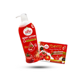 888 Total White Tomato Body Care Set – Tomato Soap + 20X Tomato Extract Body Lotion SPF50