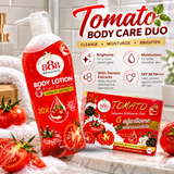 888 Total White Tomato Body Care Set – Tomato Soap + 20X Tomato Extract Body Lotion SPF50