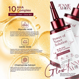 Jennie Moon Power of Toner Solution 250g – AHA Exfoliating Toner with Glycolic Acid & Lactic Acid