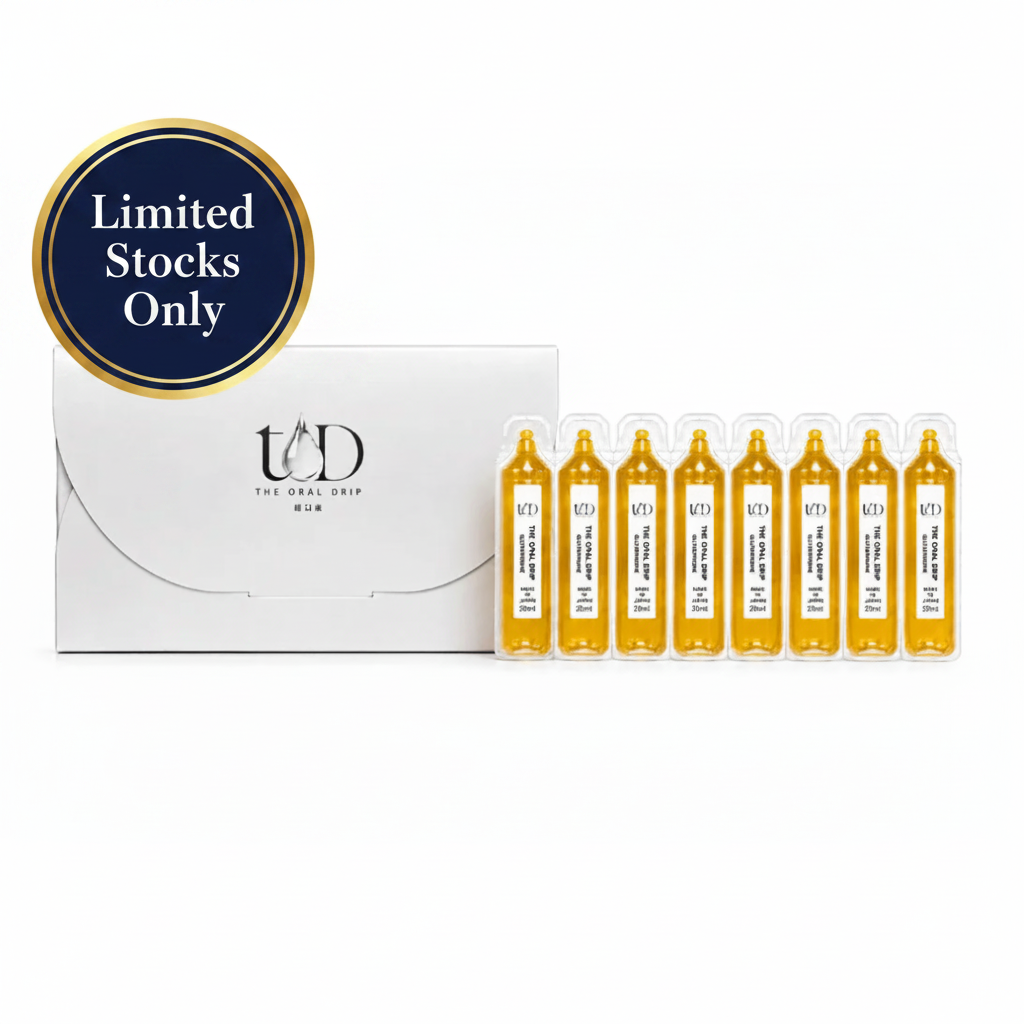 The Oral Drip Premium Glutathione Wellness Drink Ampoules 20ml x 8 – Japanese Inspired – Skin Vitality USA
