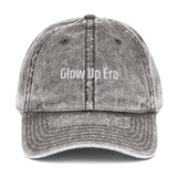 Glow Up Era  Embroidered Vintage Cap