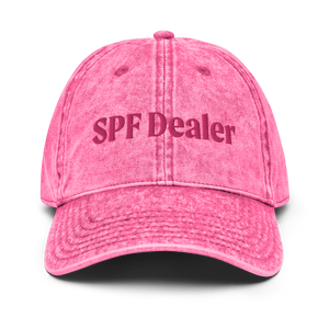 SPF DEALER DENIM VINTAGE Embroidered Cap