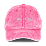 Glow Up Era  Embroidered Vintage Cap