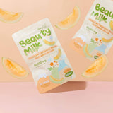 Dear face premium Japanese melon beauty milk 10 sachets