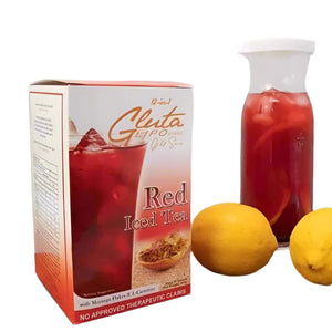 Gluta lipo Red Ice Tea ( 10 sachets)