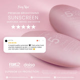 Fairy Skin Premium Brightening Sunscreen  SPF 70 50ml- june 2024 ( expiry)