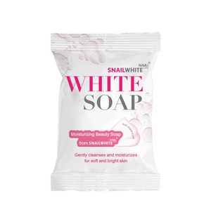 Snail white White Soap