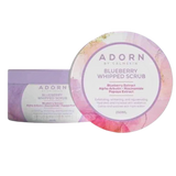 Adorn Blueberry Scrub - Exfoliating and Hydrating Scrub with Pro-Retinol, Omega 9, and Collagen for Brighter, Healthier, and Acne-free Skin