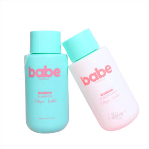 BABE Formula BON BON Shampoo & Conditioner With Collagen & Keratin, 250ml Each