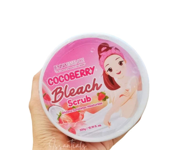 Cocoberry Bleach Scrub–with 10x skin whitening : EXPIRES AUGUST 2024